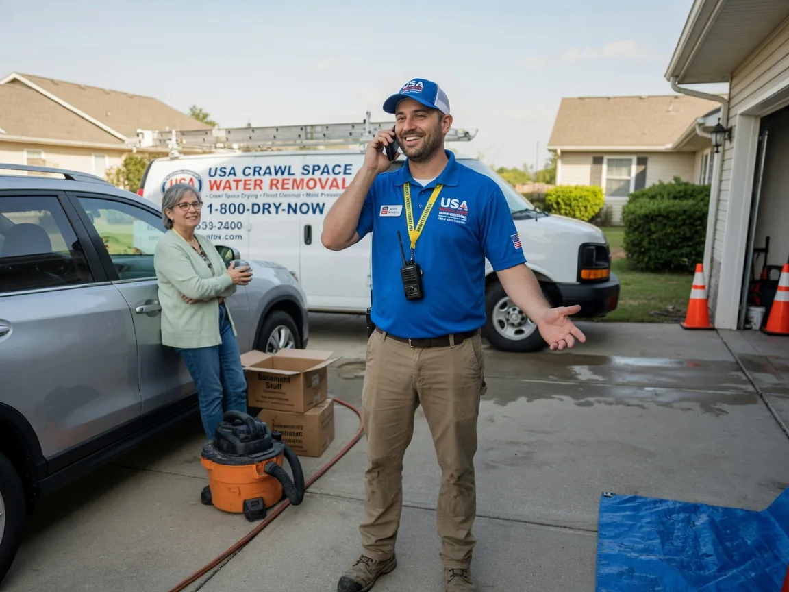 Crawl Space Water Removal Rutherford, TN FAQs